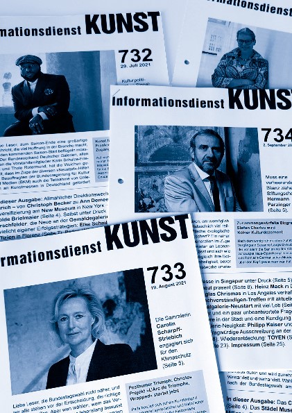 Informationsdienst KUNST, Cover